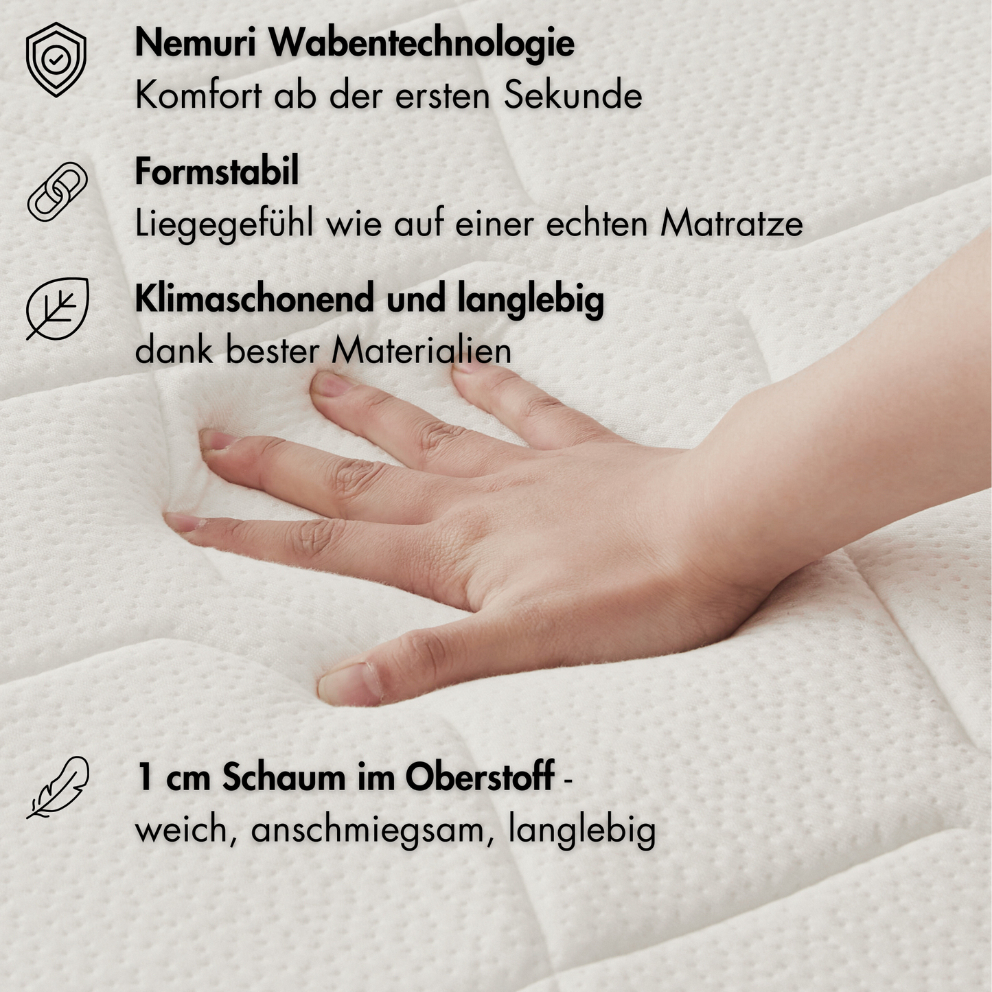 Faltmatratze im Set