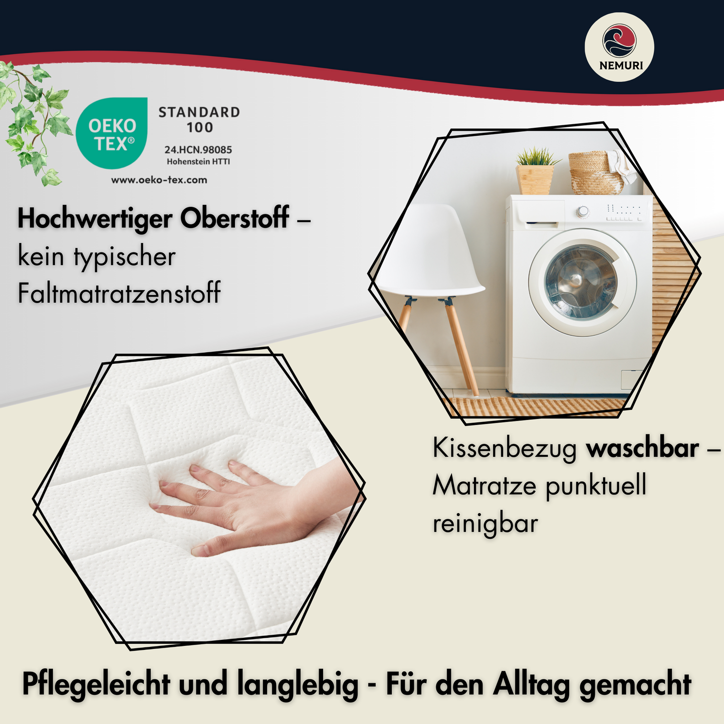 Faltmatratze im Set